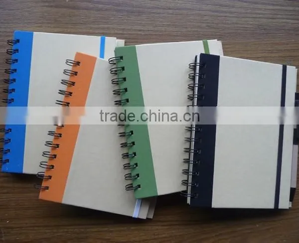 2015 Promotional Cheap and Good Quality Recycled Paper Notebook photo-2
