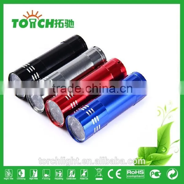 LED Flashlight With 9 White LEDs for Dollar Store Cheap Dollar Store Items photo-3