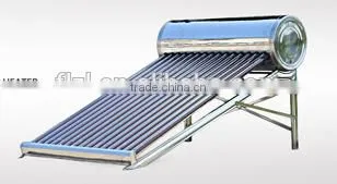 Solar Water Heater Heat Pipe Pressurized Solar Water Heater Elegant Appearance Solar Energy Water Heater Luxury Type 200L photo-3