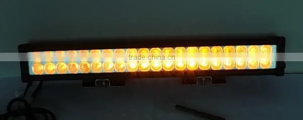 20" 120w Wirless Remote Control White / Amber Led Light Bar, Light Bar off Road Lights photo-4