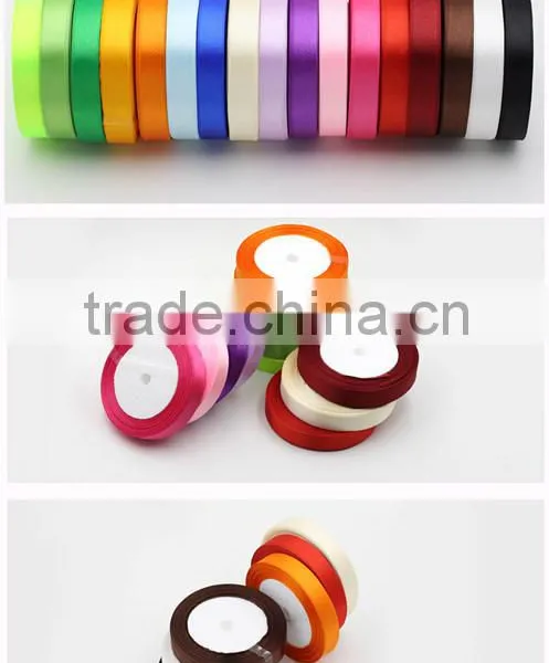 Top Quality Wholesale Simple Design 4 Inch Polyester Satin Ribbon photo-5