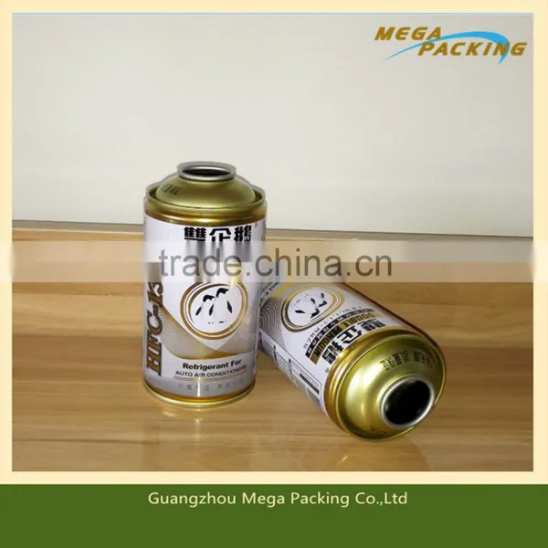 Aerosol Spray Can Used Refrigerant Gas Can R134a High Pressure photo-2