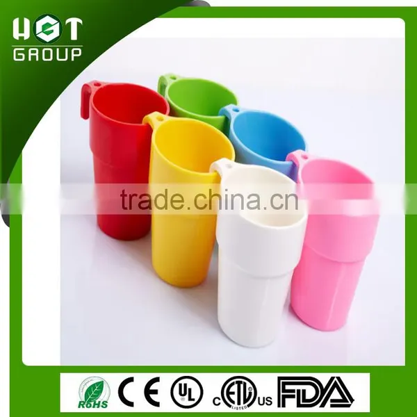Creative Cups & Saucers, Bright Color Rainbow Cup Set photo-4