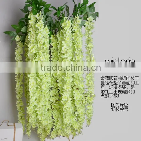 Super Star Wisteria Artificial Wedding Flower Decor photo-4