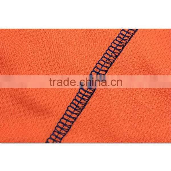New Design Sexy Zip Collar Orange Bike Cycling Wear photo-4