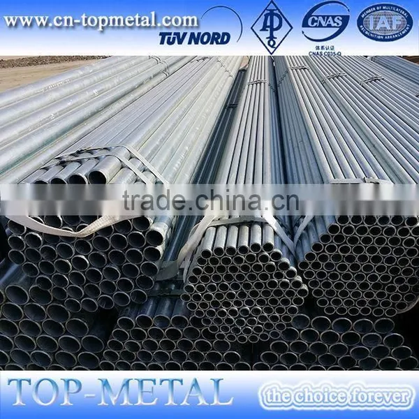 Hot Rolled Erw Carbon Steel Galvanized Welded Pipe photo-3