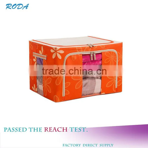 Household Foldable Oxford Fabric Storage Box photo-5