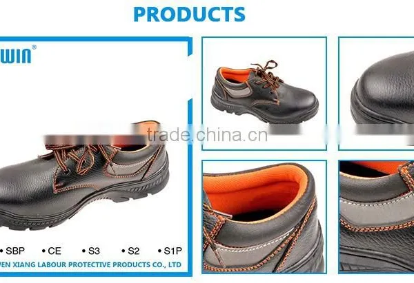All Leather Safety Shoes With Steel Toe photo-5