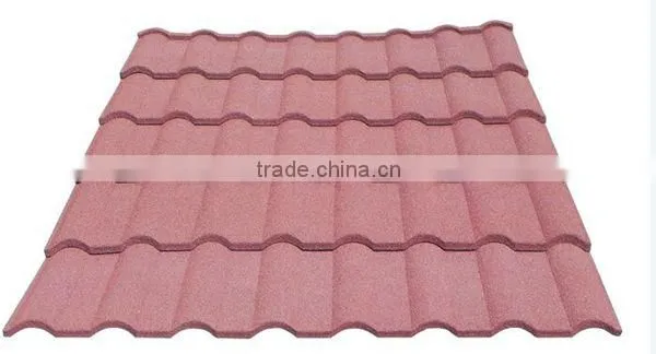 Aluminum Zinc 0.4mm Stone Coated Metal Roofing Tile With Kenya Standard photo-6