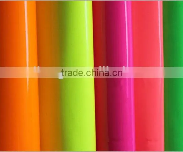 Artificial PU Fluorescence of Luggage Leather/shoe/mirror Leather for Handbag Shoes Lady Bag