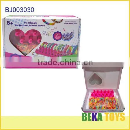 Funny Diy Elastic Loom Bands Bracelet Best Weaving Loom Band Kit