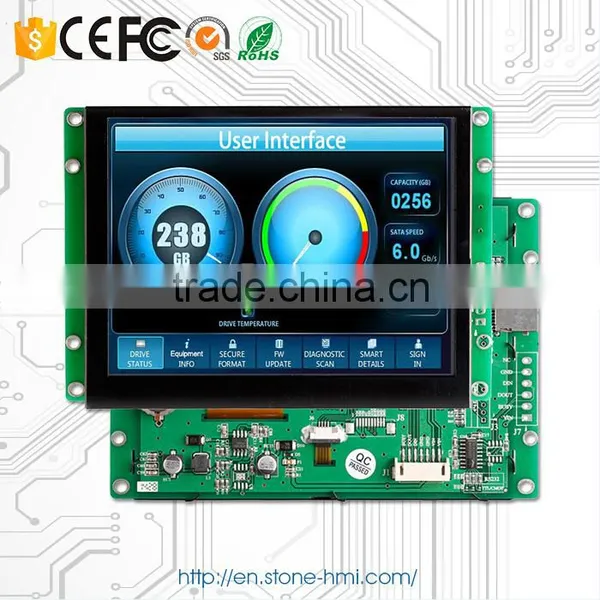 5 inch programmable HMI display lcd for industrial equipment