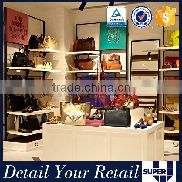 Branding Outlet Store Interior Design Floor Display Stand