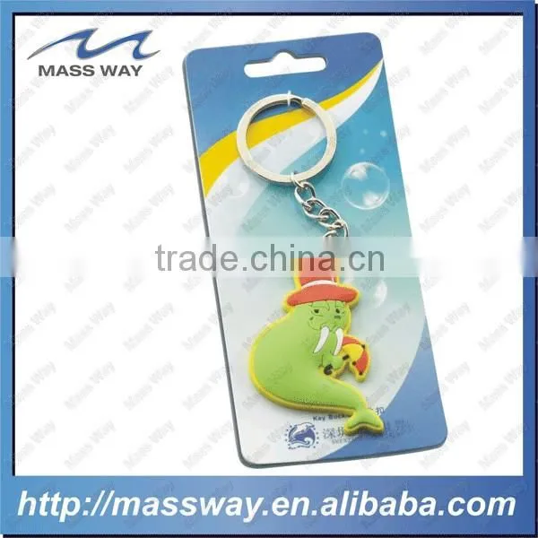 Hot Sale Promotional Lovely Cartoon 3D Custom Soft PVC Keychain photo-4