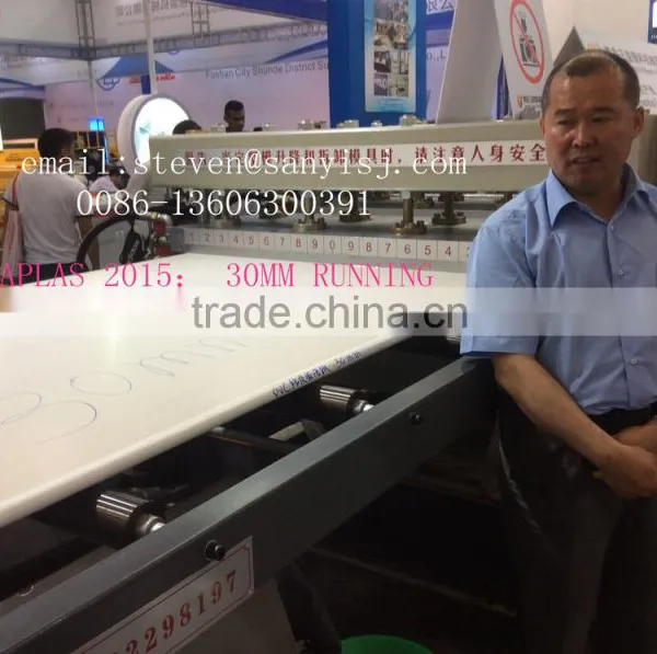 Wood Plastic Composite Board Making Machine photo-5