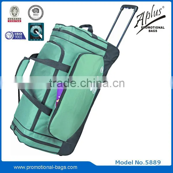 Travel Travelling Duffel Luggage Storage Trolley Bag With Wheels photo-3