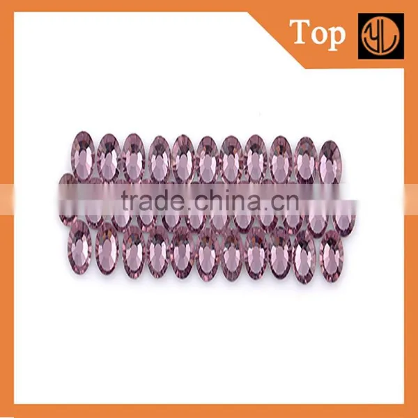 Ss6 , Ss10 , Ss16 , Ss20 AB Crystal Clear Round Iron on Flatback Wholesales Hotfix Rhinestone photo-4