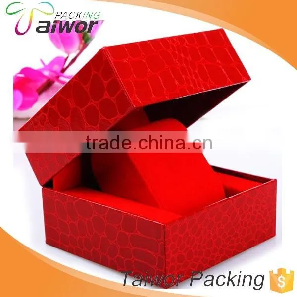 Luxury Handmade Leather Paper Gift Box With High Quality photo-2