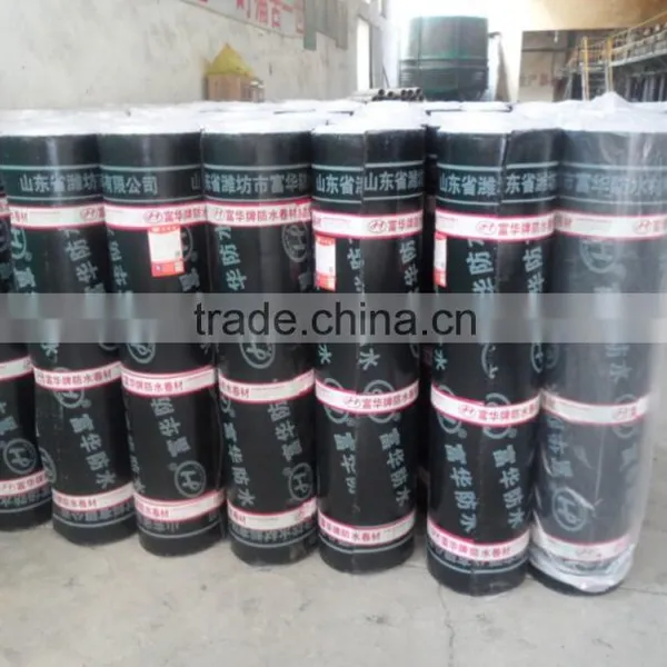 4mm Sbs Modified Bitumen Insulation Waterproofing Membrane Rolls photo-2