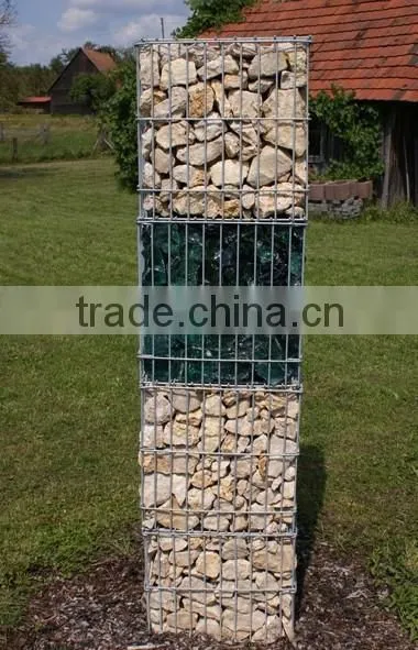 Gabion With Glass Rocks photo-3