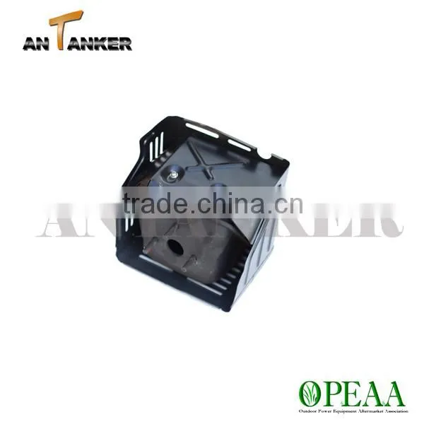 High Quality Muffler Black AT901-HD390-00 With Exhaust Pipe Small Engine Spare GX390 Muffler photo-5