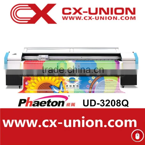 Best Quanlity Pheaton Ink Jet Printer UD-3208 Double 4 Color Flex Banner Printing Machine