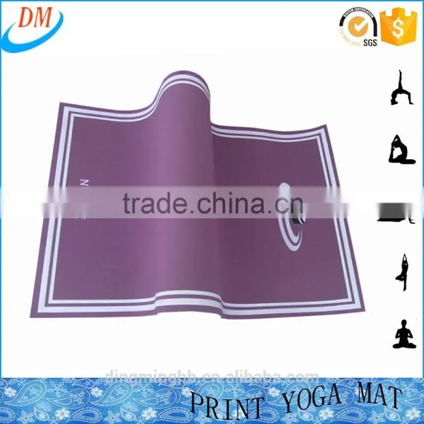Good Design Full Color Print Flower Ceo-friendly TPE Yoga Mat for Yoga Silk Screen Print Digital Print photo-6