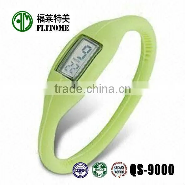 2013 Shenzhen Factory Silicone Wristband Watch