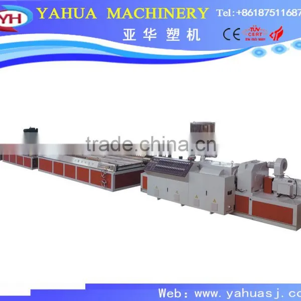 Pvc Profile Extrusion Machine/Plastic Composite Profile Extrusion Machine/pp/pe/pvc Wood Plastic Wpc Profile Production Line photo-2