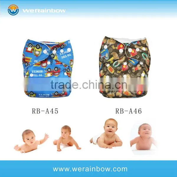 Newborn Organic Cloth Diapers With Insert