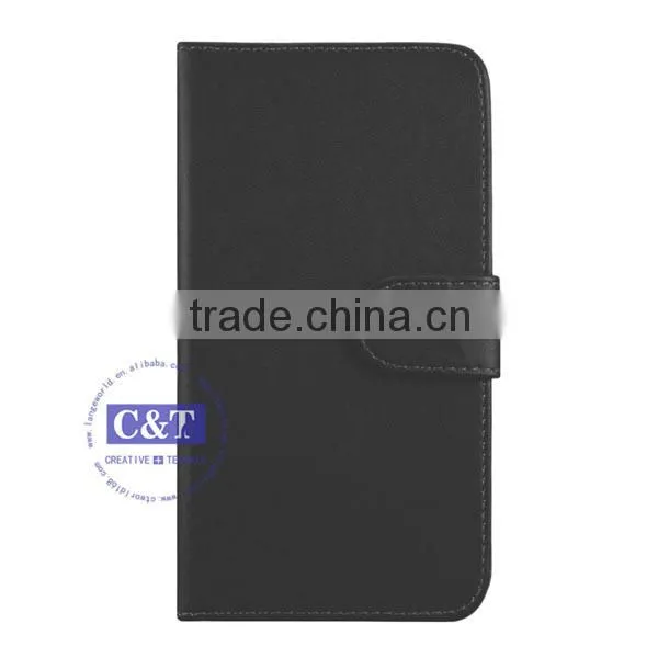 C&T Excellent Quality Most Popular Magnetic Leather Card Slot Case for Huawei Ascend G730 photo-2