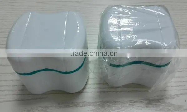 Plastic Dental Retainer Case Denture Holder Box Food Grade PP Europe Style CE Approved GT0079D photo-2