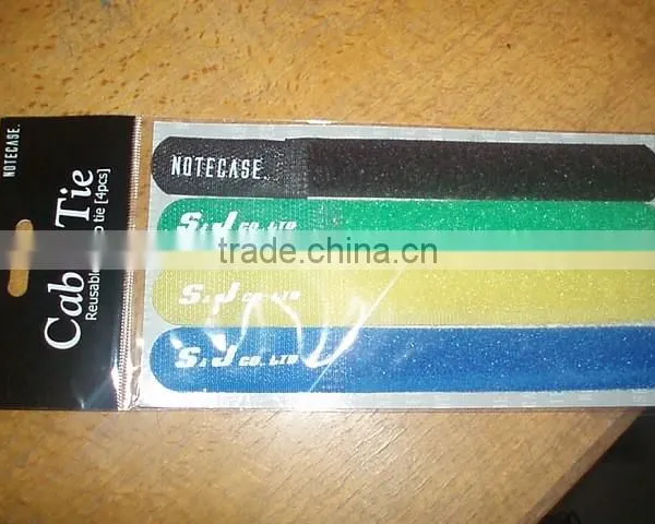 Self Adhesive Adheisve Hook and Loop Cable Ties, Eco-friendly Hook and Loop Cable Ties, Hook and Loop Cable Ties photo-5