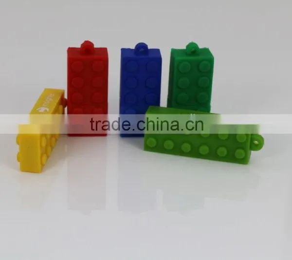 2016 Factory Wholesale Customized Logo Personalized Building Block USB Flash Drive 1GB 2GB 4GB 8GB photo-2