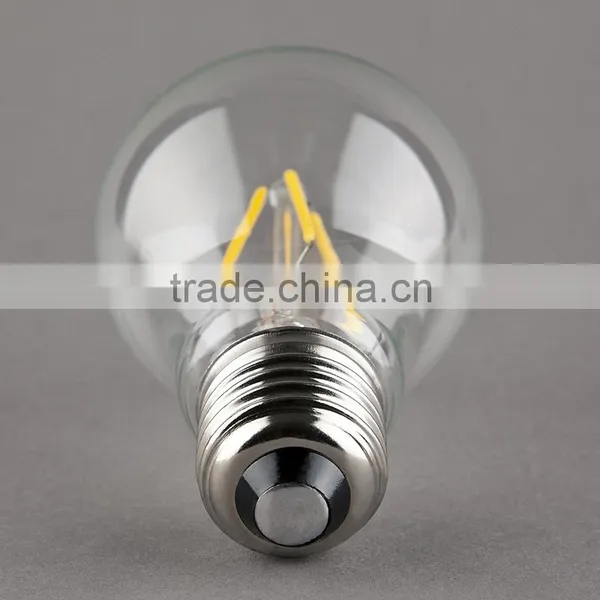 Haining Mingshuai Vintage LED Filament Bulb A60 Full Glass Light Source 4W E27 photo-5