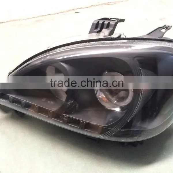 W163 ML 320 ML 430 ML55 AMG Black Headlights Head Lamp Assembly photo-2