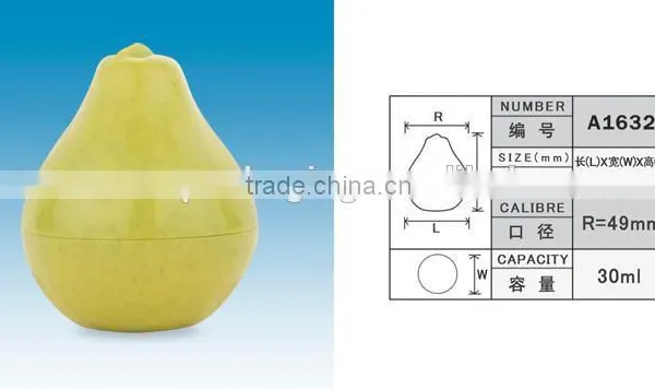 30ml Hot Sale PEAR Style Cosmetic Cream Jar photo-3