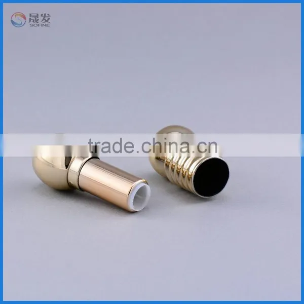 Special Gold Shape Custom Empty Lipstick Tube for Cosmetic photo-3