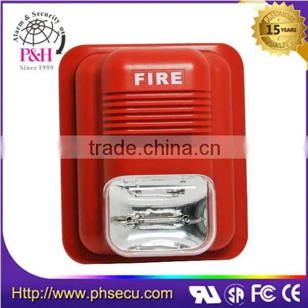 Siren Alarm Horn Speaker Buzzer With Strobe Light