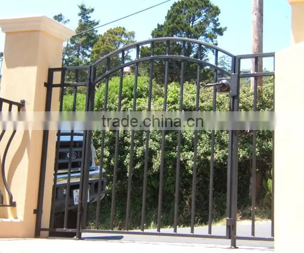 2016 New Design Antique Iron Garden Gate, Pedestrian Gate, Front Entrance Walk Gate on Online Shopping photo-6