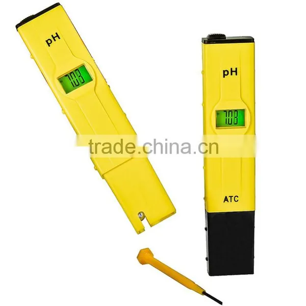 China Water Checker Pen Type Digital ATC Aquarium Pool Water Test Backlight pH Meter photo-3