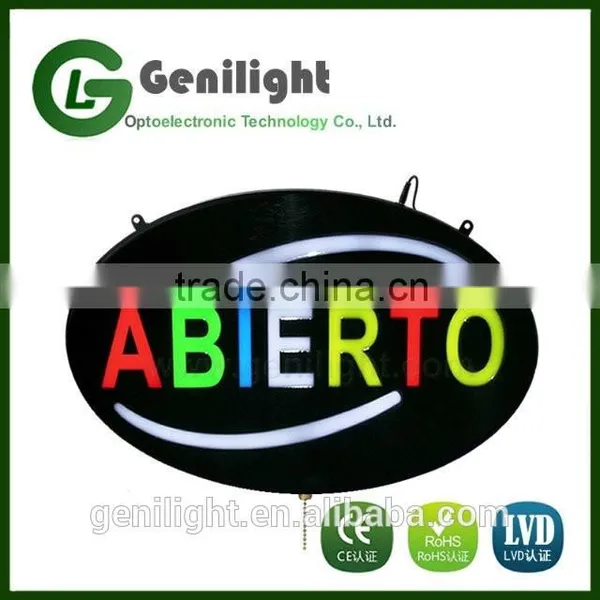 Customer Design Led Open Sign Wholeseller 12v LED Neon Open Sign photo-3