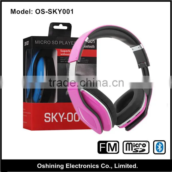 Floding Wireless Wholesale Headphones Available for Phones and Computers(OS-SKY001) photo-5