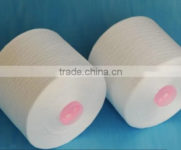 Raw and Optical White Polyester Yarn50/2 for Bangladesh Market photo-2