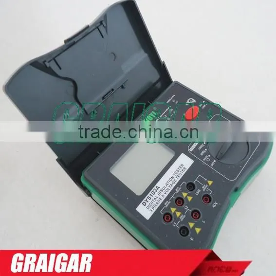 DY5103A Digital 5000V Insulation 3 Phase Tester photo-2