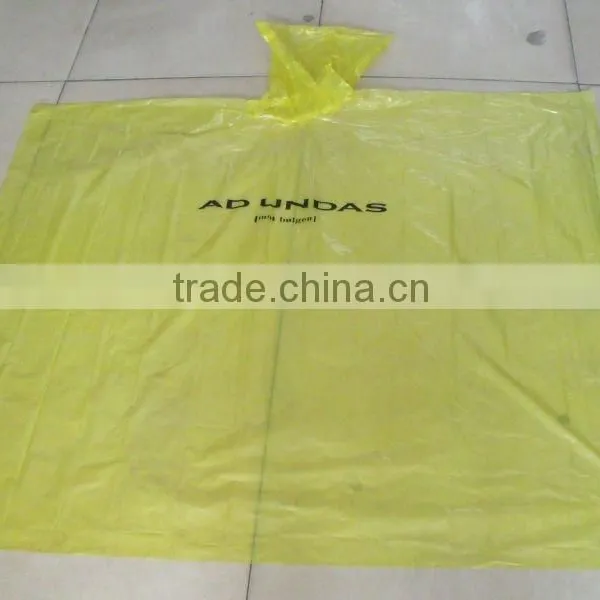 YunShang PE Disposable Waterproof Emergency White Poncho photo-2