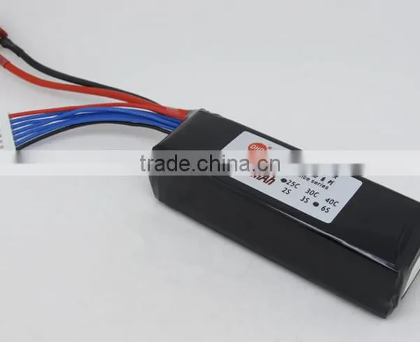 CNDHD 22.2V 25C 1300MAH 5C 6S Lipo Battery Fast Charging for High Pressure Version 450 Aircraft photo-2