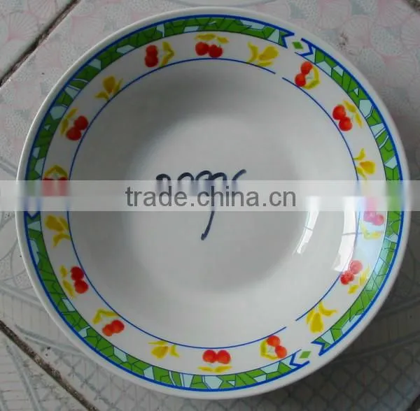PORCELAIN PLATE AND BOWL photo-2