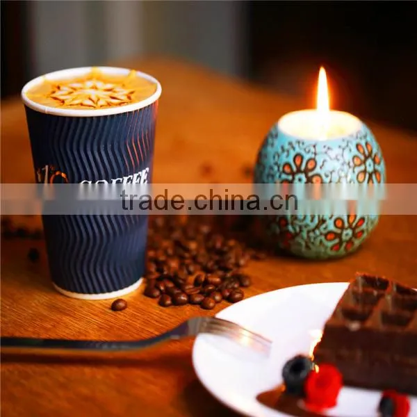 High Quality 12oz Ripple Wall Paper Cup for Take Away photo-2
