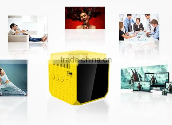 COCOPICO Brand Smart Android 4.4 50Lumens WIFI Direct Magic Cube Projector photo-3